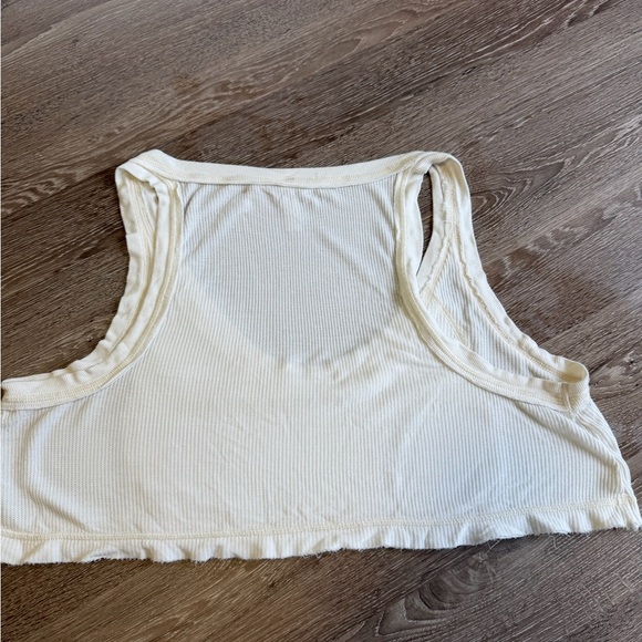Urban Outfitters Women's Cream Mini Tank Top - Picture 5 of 6